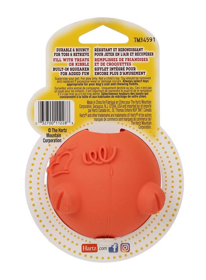 Hartz Tuff Stuff Treat Hogging Piglet Dog Toy Treat Dispenser for Dogs, 1 Count - Image 3