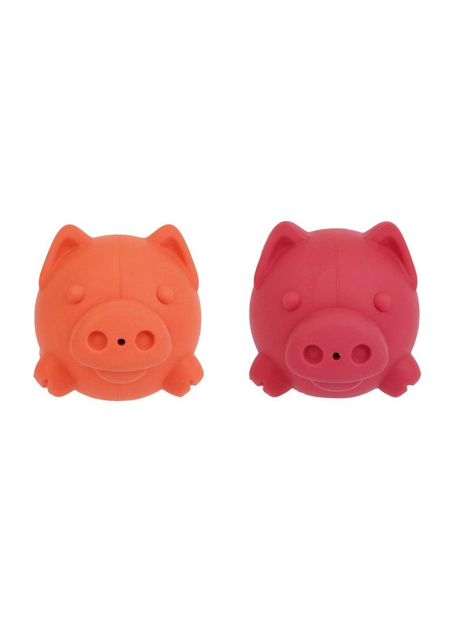 Hartz Tuff Stuff Treat Hogging Piglet Dog Toy Treat Dispenser for Dogs, 1 Count - Image 2