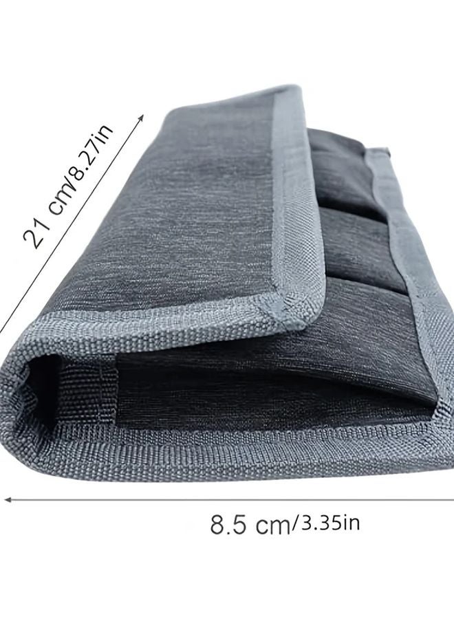 حقيبة تخزين بطارية واقية باللون الرمادي الداخلية للكاميرات DSLR والكاميرات عديمة المرآة - Image 4