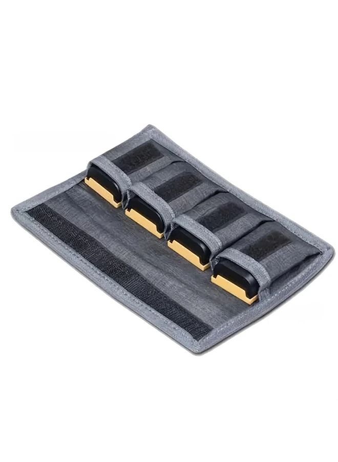 حقيبة تخزين بطارية واقية باللون الرمادي الداخلية للكاميرات DSLR والكاميرات عديمة المرآة - Image 2