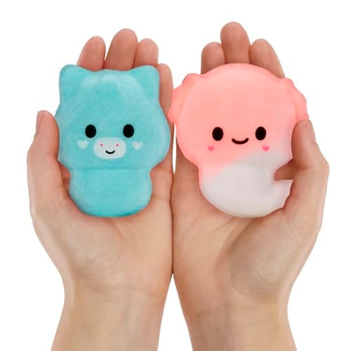 Fluffie Stuffiez Axolotl Unicorn Minis Collectible Feature Plush Surprise Reveal Unboxing Soft and Squishy Tactile Play Fidget DIY - Image 1