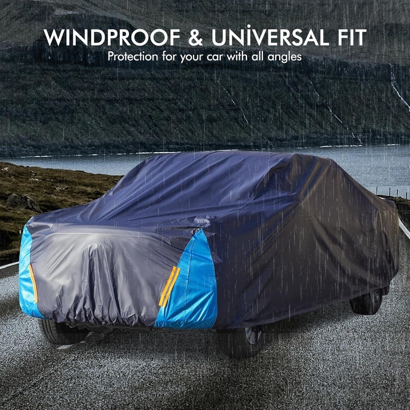 DINGHAO Waterproof Truck Cover - 6 Layers All Weather Protection for Vehicles up to 250 inches - Image 5
