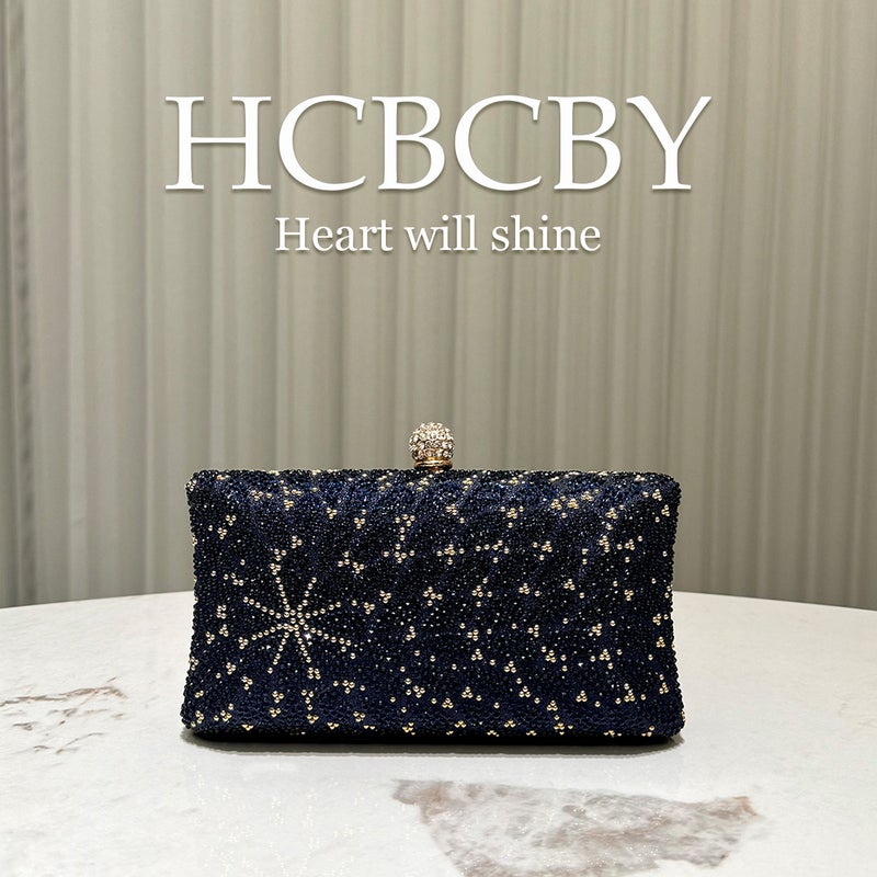 Women'S Flash Luxury Rhinestone Decoration Evening Bag Fashionable Elegant Clutch - Image 2