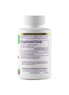 Paradise Herbs Olive Leaf Extract Vegan Non Gmo Gluten Free 120 Capsules  - Image 3