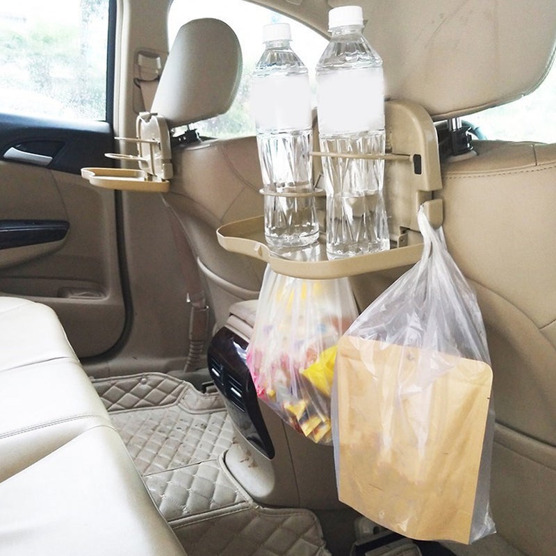 🚗 صينية مقعد خلفي للسيارة لتثبيت المشروبات والطعام والأغراض الصغيرة أثناء السفر - Image 2