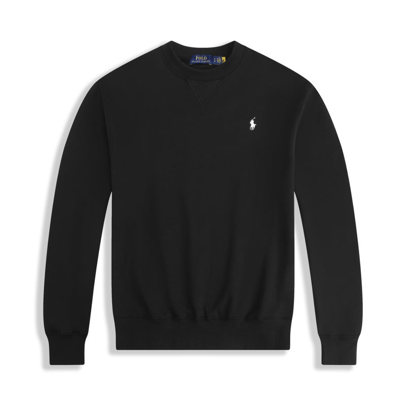 Raff Embroidered Pony Pullover Round Neck Cotton Fleece-Lined Slim Long-Sleeved Paul Sweatshirt For Men And Women - Image 1