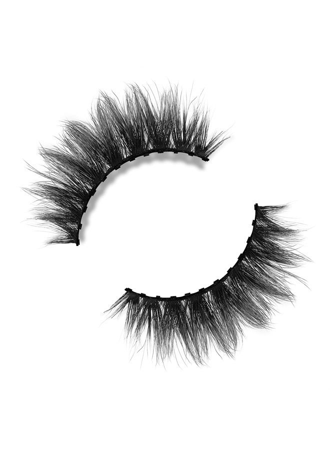 Lilly Lashes Click Magnetic Eyelashes - Mykonos Magnetic Faux Mink Lashes for a Natural Look - False, Wispy Magnet Eyelashes - Vegan Makeup Lash Extension - Magnetic Eyelashes Without Eyeliner - Image 1