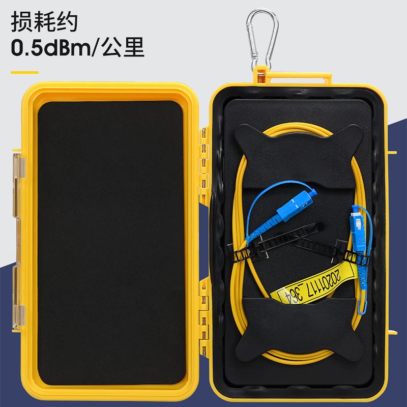 Otdr Fiber Optic Test Extension Cable Sc/Apc-Sc/Apc Jumper Box Single Mode 500/1000/ 2000M - Image 4
