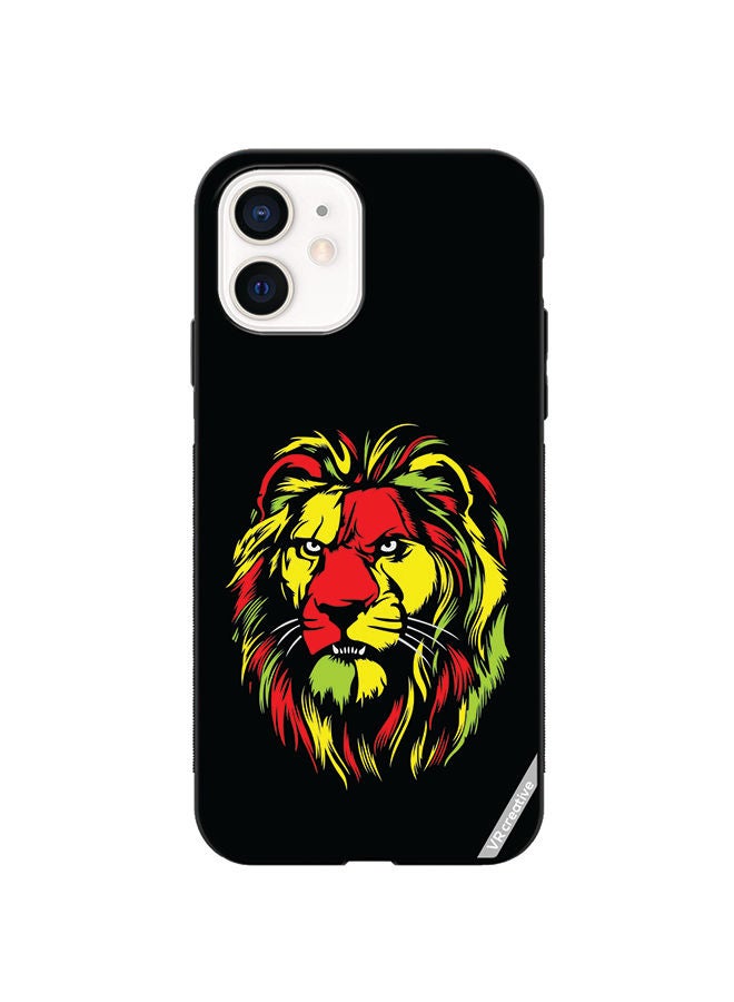 VR CREATIVE Protective Case Cover For Apple iPhone 11 Lion Design Multicolour - Image 1