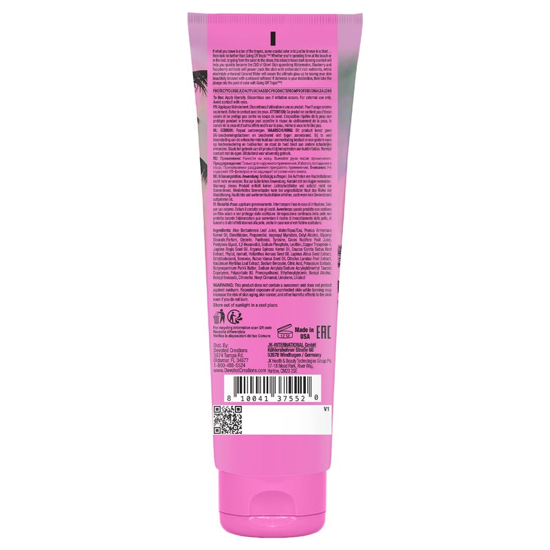Devoted Creations Going Off Tropic - Skin Quenching Extracts Electrolyte Enhanced Indoor/Outdoor Dark Tanning Lotion - Image 2