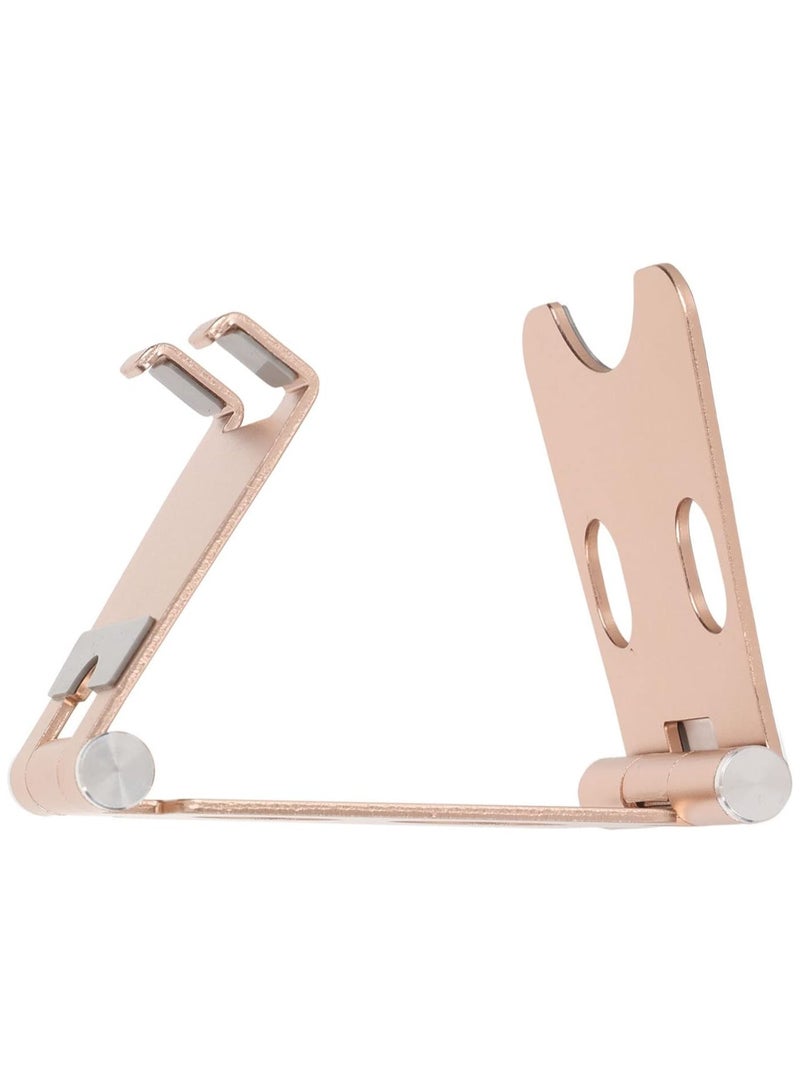 ELTRAZONE Phone Holder, Wide Compatibility Phone Case Stand for PC for Smartphone for Laptop(Gold (Single Adjustment) - Image 4