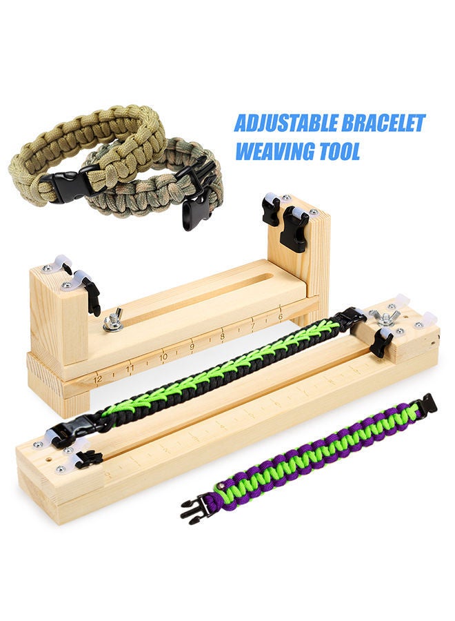 NIBEMINENT Wood Bracelet Jig Weaving Tool 280g  - Image 4
