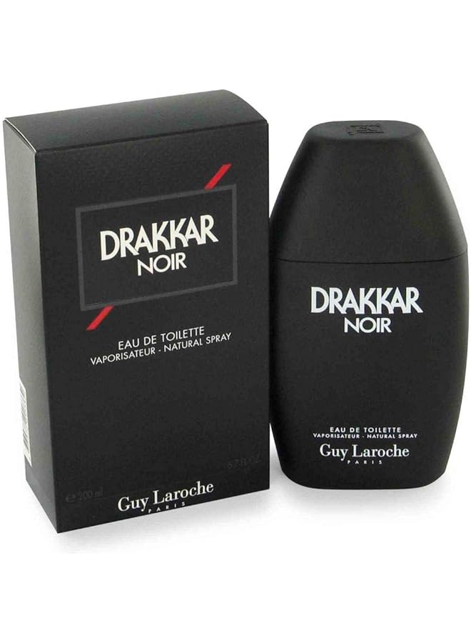 غاي لاروش Drakkar Noir Cologne 6.7 Oz 200 مل ماء تواليت جديد في صندوق البيع بالتجزئة