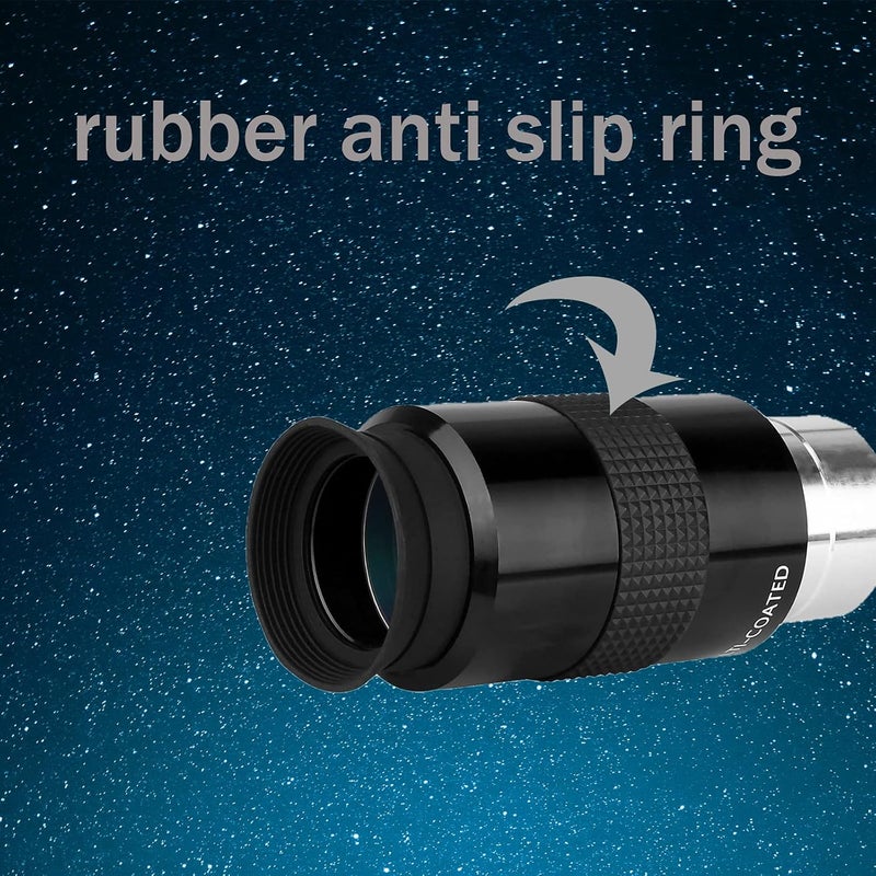 اس في بيوني عدسة عينية SV131 بلوسل، عدسات تلسكوب 1.25 بوصة 40 مم، تصميم 4 عناصر، مجال رؤية 48 درجة، مع خيط فلتر للتلسكوب - Image 2