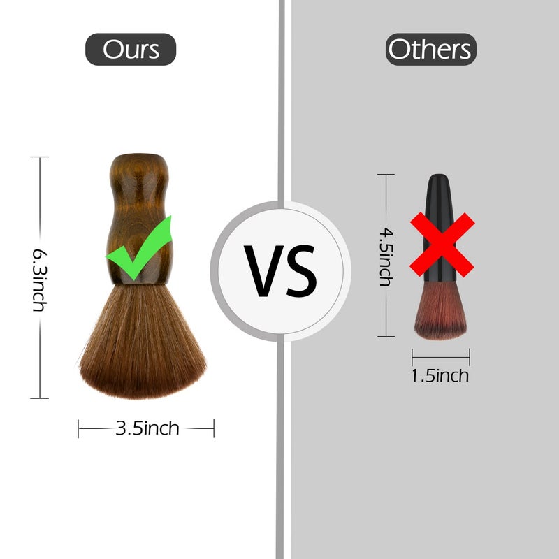 Himart Hair Cutting Barber Cape 2 Pack Professional Haircut Salon Cape for Men Women Children with Neck Duster Brush - Image 2