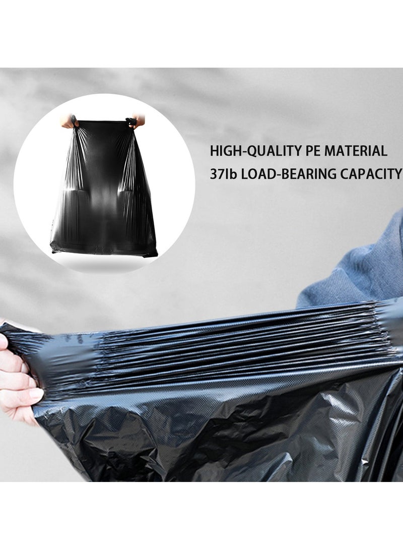 ACYYH Heavy Duty Black Garbage Bags, Large Size, for Indoor and Outdoor Waste Bins  - Image 5