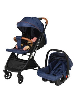 hibobi Lightweight newborn babyTravel Stroller foldable, reclining and sitting with basket, can go on the plane  - Image 1