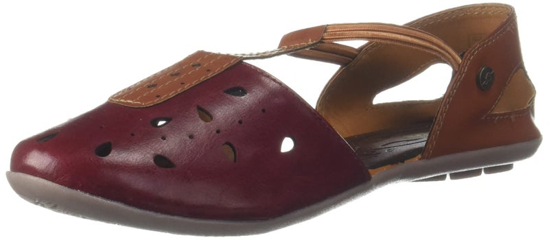 Bata Emily Women's Red Ballerina - 6 UK (5515985) - Image 1