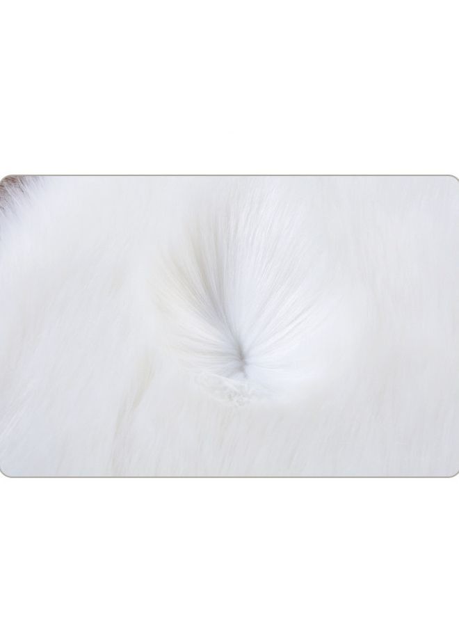 Super Soft Double Sided Plush Panda Throw Pillow Made With Rabbit Fur (Size 56×50CM) - Image 4