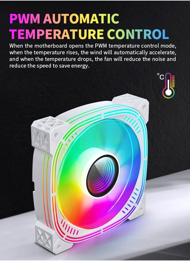 Generic - Ultra-Quiet CPU Fan with Heat Sink, Efficient Cooling CPU Cooler, Easy to Install and Use - Image 1