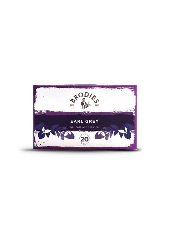 BRODIES - Earl Gray Tea 40 grams - 20 Filter - Image 1