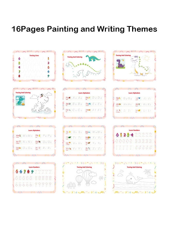 Early Toddler Educational Busy Book, 16 Different Theme Preschool Learning Activities Drawing Toys Book, Quiet Book for Kids to Develop Learning Skills, Gift Box Packaging - Image 3