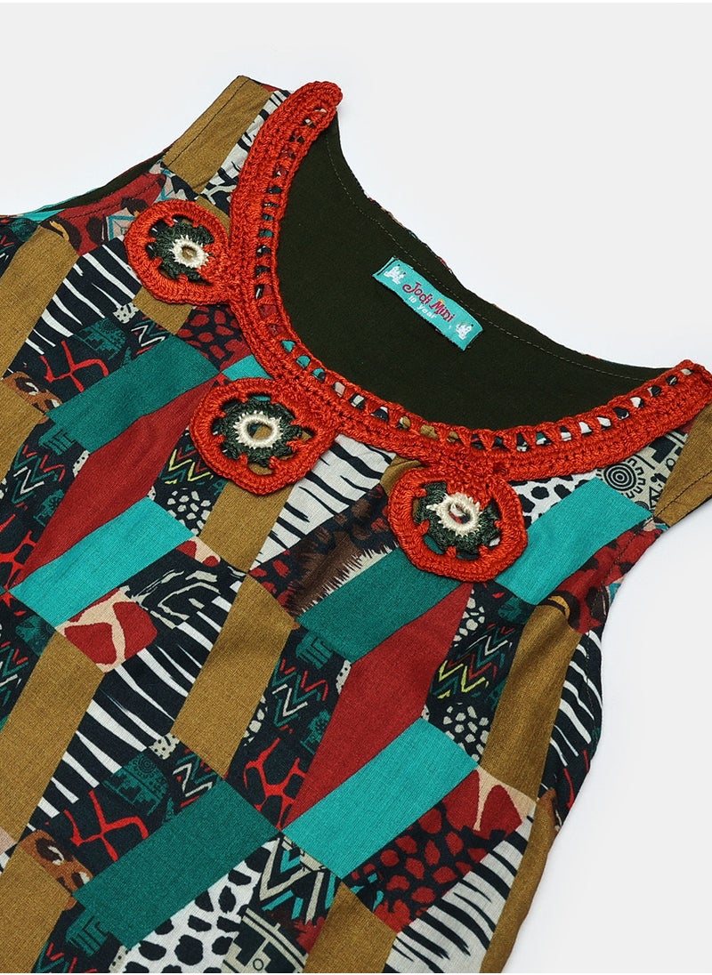 Jodi Mini Kids Girls Dress  - Image 3