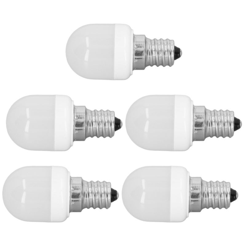 E12 LED Light Bulbs: 1.5W Warm Soft Light, Energy Saving, 80% Electricity Saving - Long Lifespan PC Material, Universal Fit for Desk Lamps, Ceiling Fan Lamps, Wall Lamps, Bedrooms, Offices - Image 2
