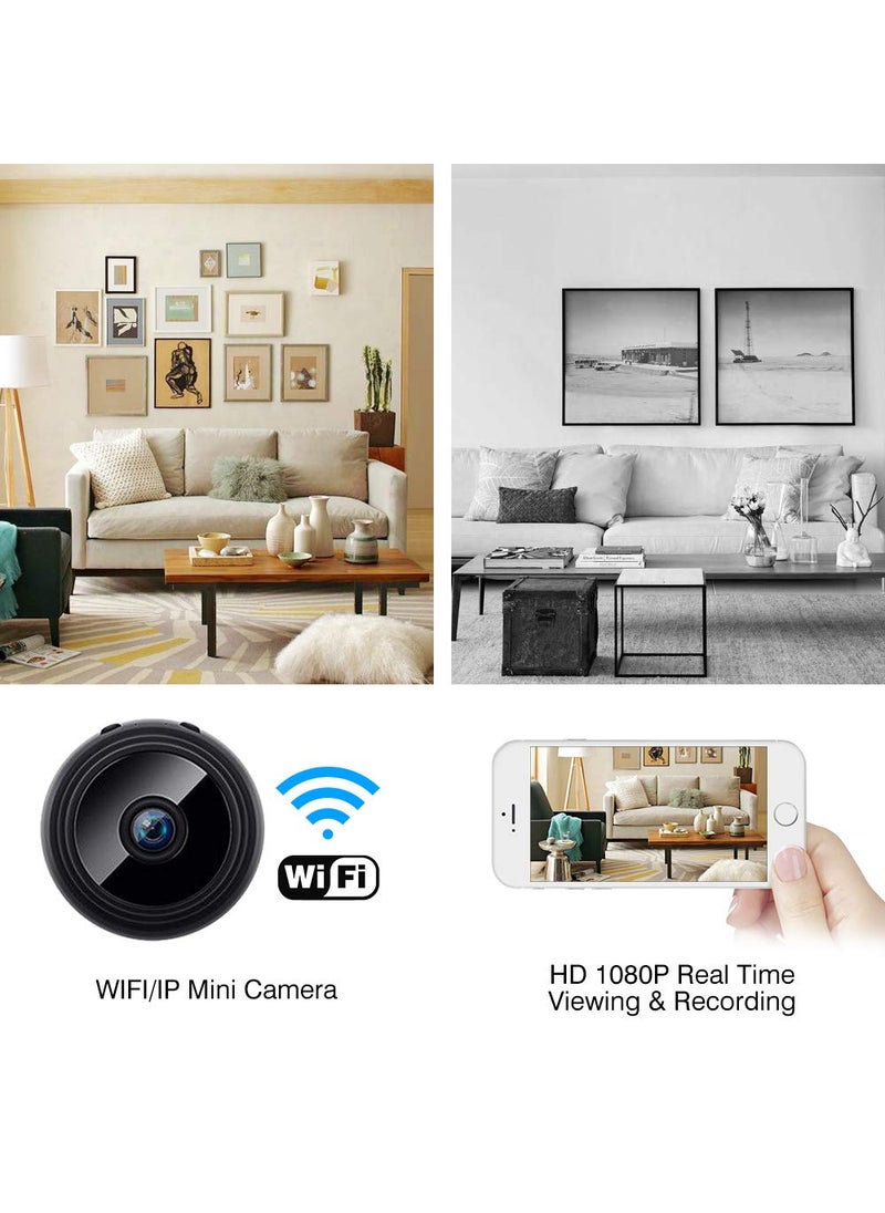 TECHNOVIEW Refurbished TECHNOVIEW Mini WiFi Camera HD 1080P Wireless Hidden Camera Video Camera Small Nanny Cam with Night Vision and Motion Activated Indoor Use Security Cameras Surveillance Cam for Car Home Office  - Image 3