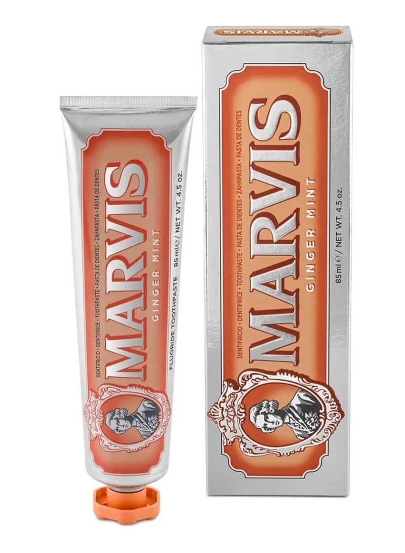 Marvis Toothpaste  Mint and Ginger 85 ml - Image 1