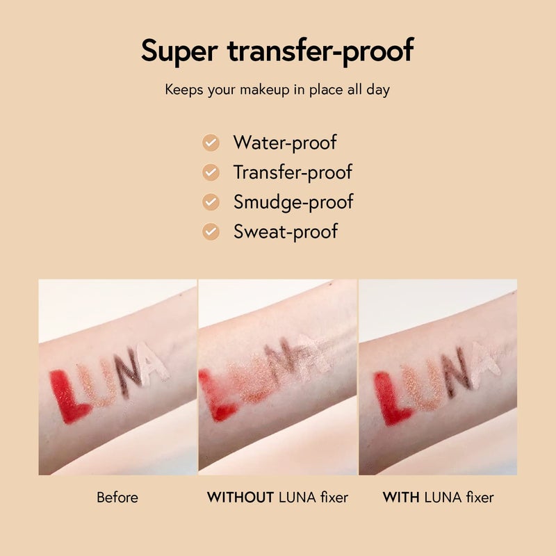 AK AEKYUNG LUNA Long Lasting Setting Fixer Spray 3.3 fl oz, Weightless with Micro-Fine Mist, Natural Finish, Non-Drying Formula for All Skin Types, Korean Makeup - Image 5