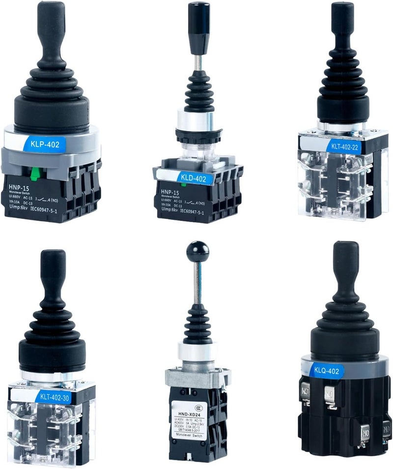 Heavy Duty 4-Way Reset Joystick Switch, Easy Installation Design, Accessory for Industrial Control Panels, Easy Installation Joystick - Image 3