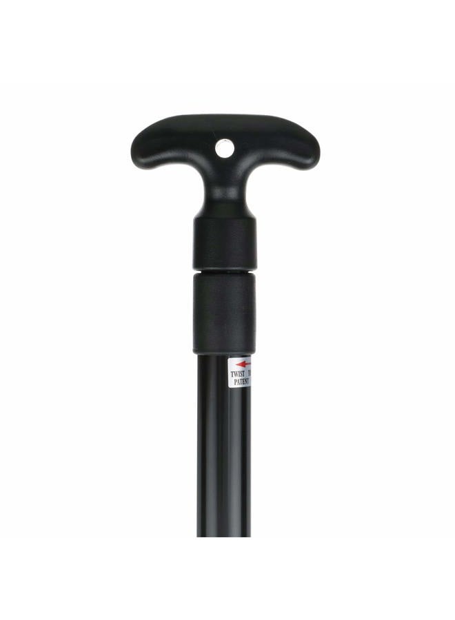 attwood 11772-1 Stand-Up Paddle Board (SUP) Paddle, Length Adjusts 55-82 Inches, Black Aluminum Grip, White ABS Blade - Image 3