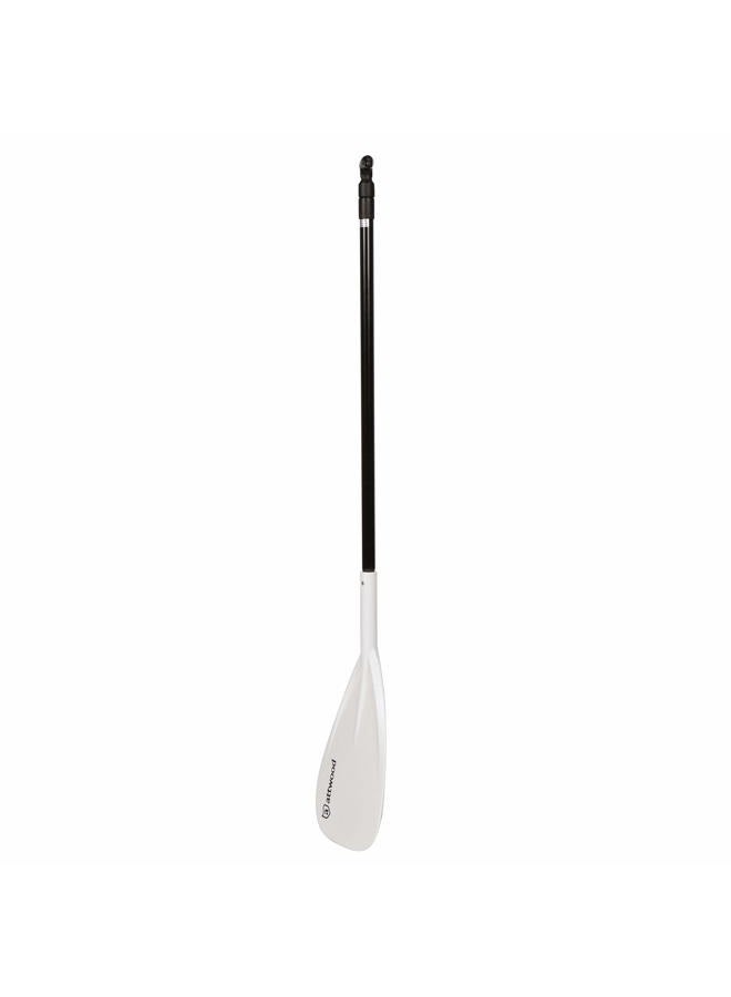attwood 11772-1 Stand-Up Paddle Board (SUP) Paddle, Length Adjusts 55-82 Inches, Black Aluminum Grip, White ABS Blade - Image 2