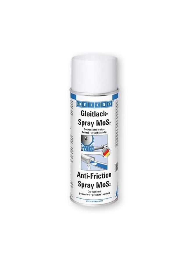 Weicon - WEICON ANTI FRICTION MOS2 SPRAY 400 ML - Image 1