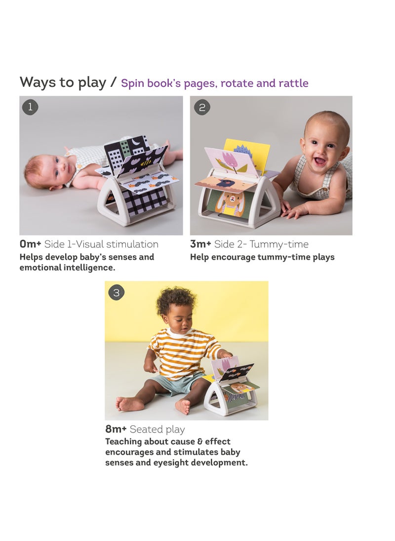 Tummy Time Spinning Book