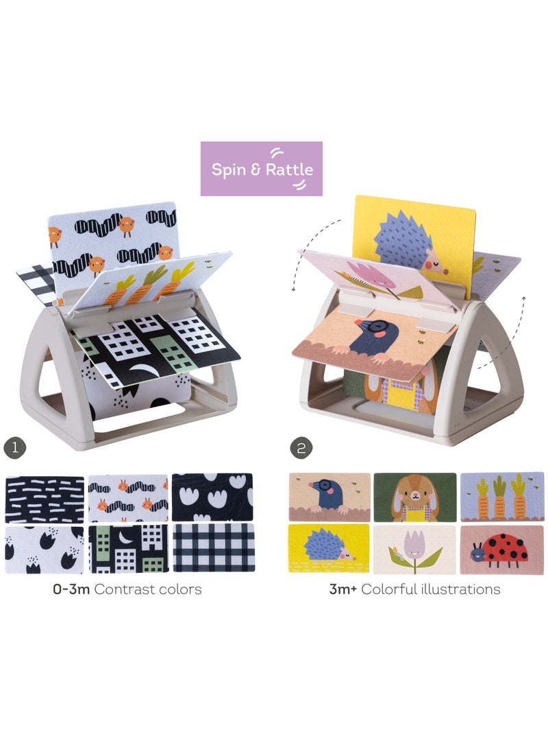 Tummy Time Spinning Book