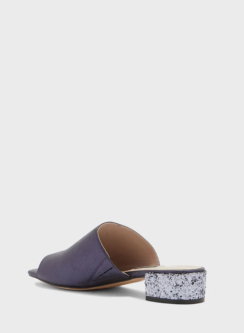 NINE WEST Raydon Low Heel Mule