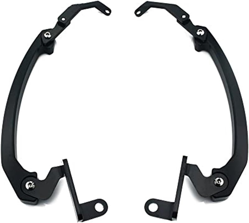 QASULER Motorcycle Passenger Rear Armrest Handle Lever - Image 5