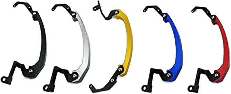 QASULER Motorcycle Passenger Rear Armrest Handle Lever - Image 4