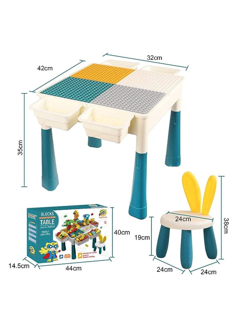 Pikkaboo - Pikkaboo Build & Play LEGO Table - Image 1