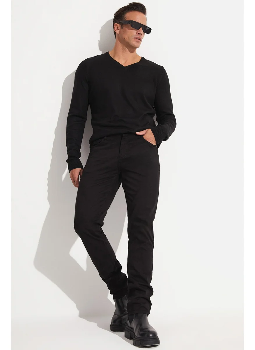 JUNE Exclusive Men's Regular Fit Five Pocket Chino Pants