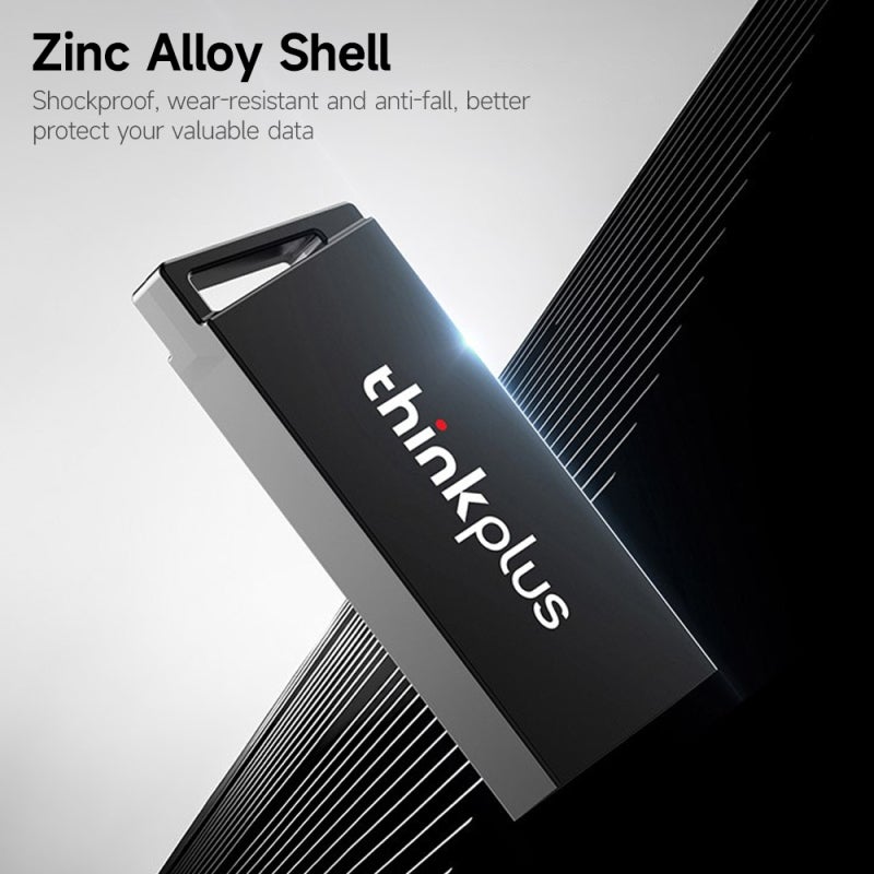 USB Flash Drive 32GB USB3.0 Interface Fast Transmission - Zinc Alloy Shell Shockproof Wear-resistant Portable Storage for On-the-go Data Storage - Image 3