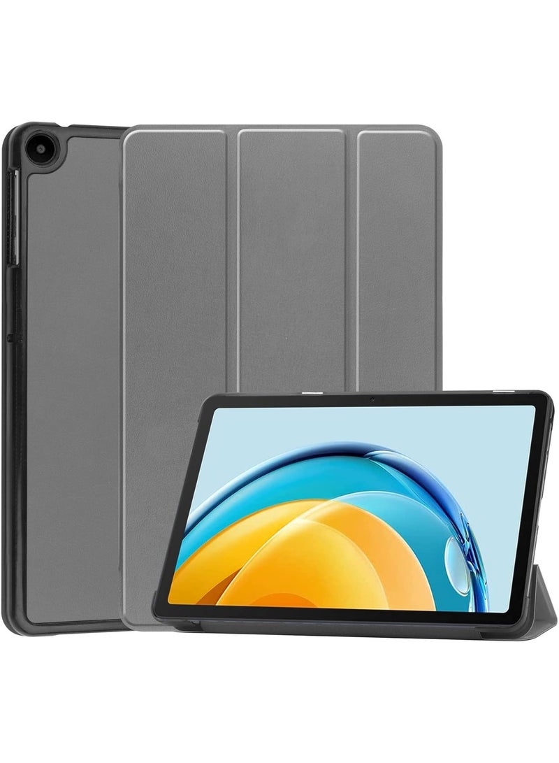 VKL حافظة متوافقة مع هاتف Huawei Matepad SE 10.4 بوصة، حافظة ثلاثية الطي متعددة الزوايا وخفيفة الوزن للغاية لهاتف Huawei Matepad SE 10.4 بوصة إصدار 2022 (رمادي) - Image 1