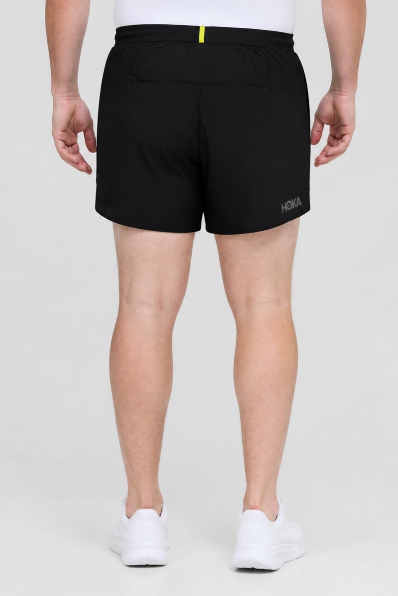 Hoka Men Sportswear Fit 5 Inseam Training Short, Black - Image 4