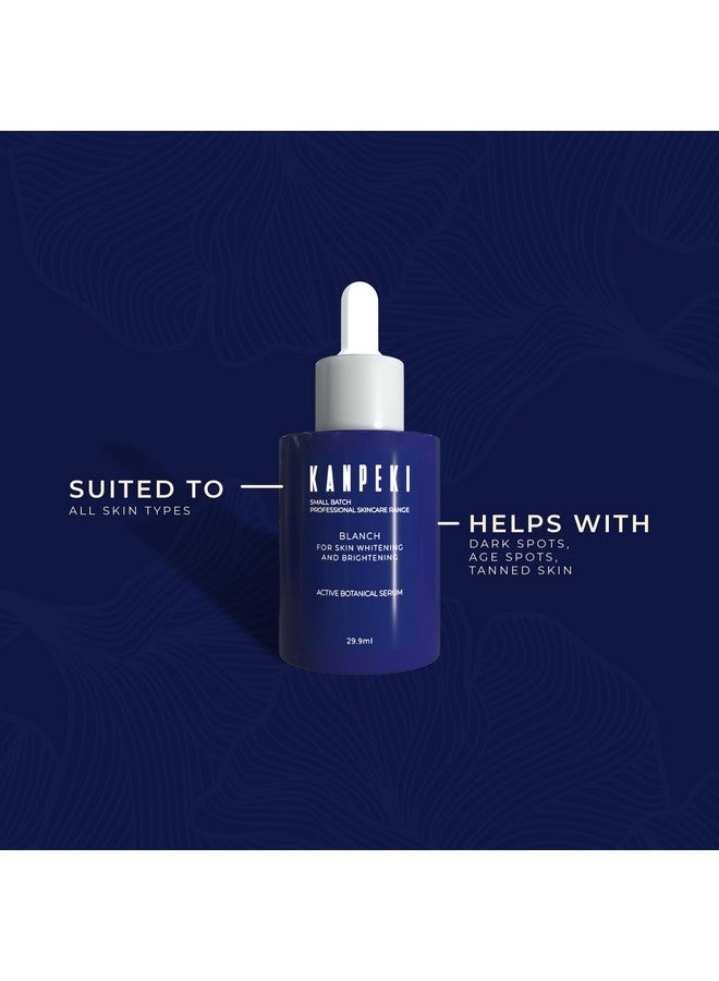 KANPEKI Blanch Active Botanical Serum For Daily Use Removes Dark Spots Age Spots Tanning Dull & Pigmented Skin Radiance Firmness & Moisturization All Skin Types - Image 2