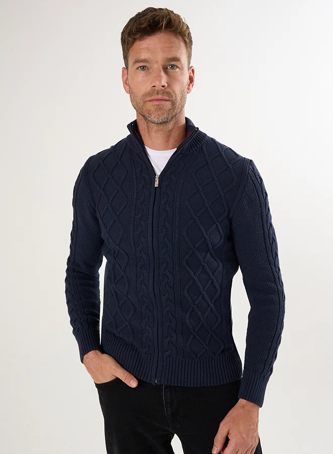 FELIX HARDY Full Zipper Cardigan