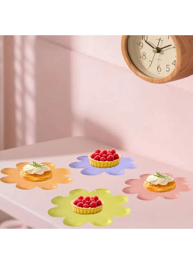 Disposable Pink Flower Plates for Birthday Wedding Picnic Party Supplies - Image 5
