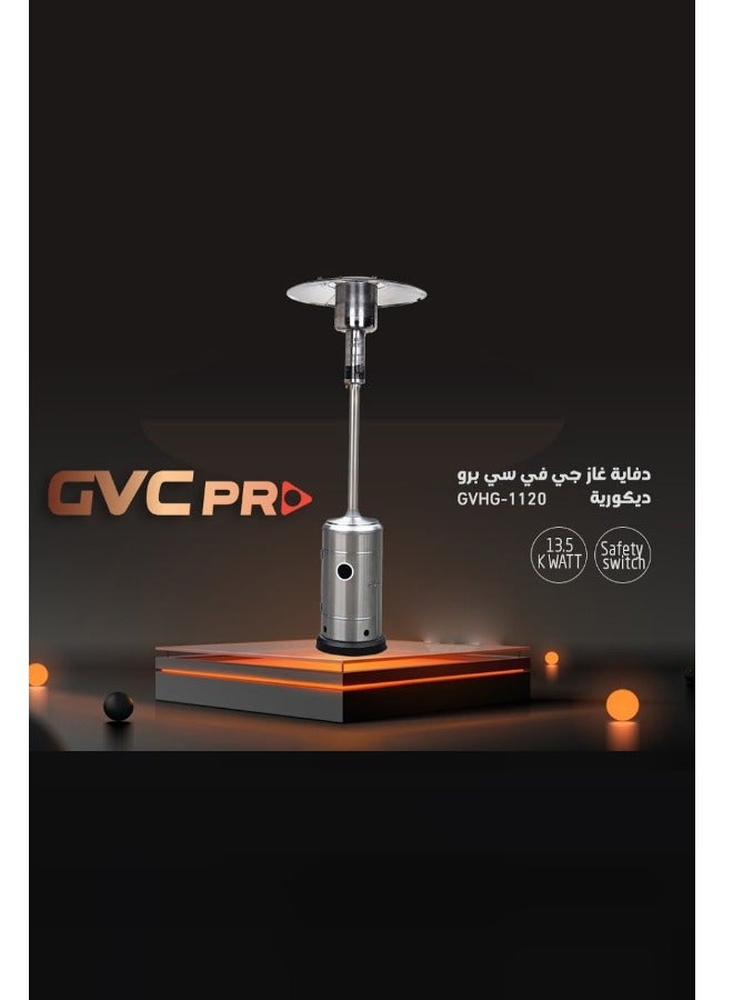 جي في سي برو دفاية غاز جي في سي برو ستانلس ستيل - GVHG-1120 - Image 2