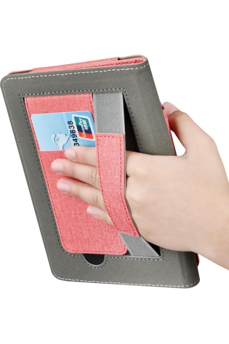 VKL Slimshell Case Cover for 6" Kindle 11th Generation 2024/2022, Smart Shell Cover with Stand Function and Auto Sleep/Wake - Pink (Pink) - Image 2